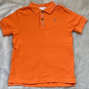 Janie and Jack Short Sleeve Polo Shirt, Size 4.